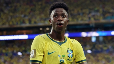 Brazil beat Scotland 3-0: Vinicius scored a brace, Neymar returned after 980 days.