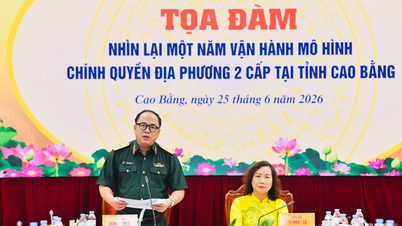 LANGSUNG: Perbincangan meja bulat “Mengimbas kembali setahun mengendalikan model kerajaan tempatan dua peringkat di wilayah Cao Bang”
