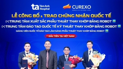 โรงพยาบาลแห่งแรกในเวียดนามที่ได้รับการรับรองระดับนานาชาติ 3 รายการ สำหรับการผ่าตัดเปลี่ยนข้อต่อด้วยหุ่นยนต์ช่วยผ่าตัดโดยใช้ปัญญาประดิษฐ์ (AI)