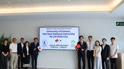 Die Universität für Naturwissenschaften fördert die Zusammenarbeit in Ausbildung und Forschung mit führenden japanischen Universitäten – Universität für Naturwissenschaften, VNU-HCM