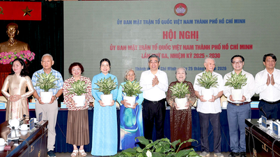 Nguyễn Thi Ngoc Xuan asszony a Ho Si Minh-város Vietnámi Hazai Front Bizottságának alelnöke.