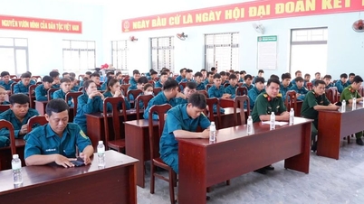Xã Vạn Thắng khai mạc huấn luyện dân quân năm thứ nhất, đợt 3 năm 2026