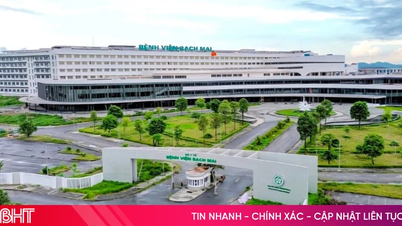 Bach Mai Hospitals Ninh Binh-afdeling begyndte at modtage patienter den 26. juni.