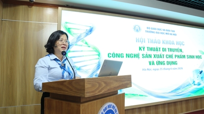 Hội thảo khoa học “Kỹ thuật di truyền, Công nghệ sản xuất chế phẩm sinh học và ứng dụng”: Đổi mới sáng tạo vì phát triển bền vững