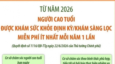 Warga emas akan menerima pemeriksaan kesihatan tahunan percuma bermula pada tahun 2026.