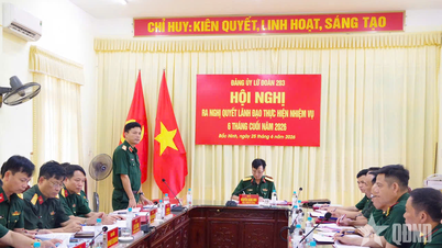 Lữ đoàn 203, Quân đoàn 12 ra nghị quyết lãnh đạo thực hiện nhiệm vụ 6 tháng cuối năm 2026