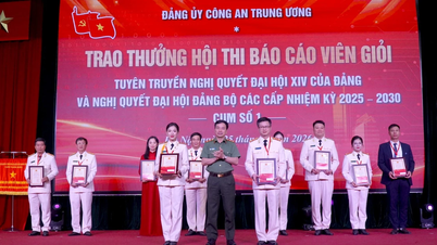 Sôi nổi Hội thi Báo cáo viên giỏi trong Cụm thi số 1