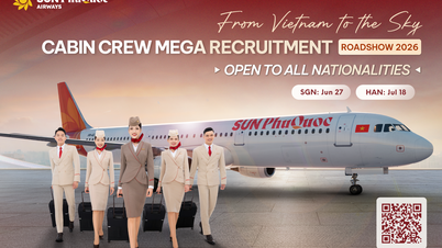 Daftar sekarang: Sun PhuQuoc Airways merekrut 1.000 pramugari/pramugara secara global hingga tahun 2026.