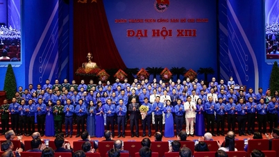 Lai Chau-delegationen deltog i Ungdomsunionens 13. nationale kongres.