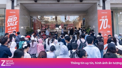 ការលក់ Vincom Red Sale ឆ្នាំ ២០២៦ ចាប់ផ្តើមជាមួយនឹងការបញ្ចុះតម្លៃយ៉ាងច្រើនរហូតដល់ ៧០%។