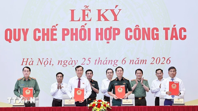การลงนามในระเบียบว่าด้วยการประสานงานในด้านการป้องกันประเทศ ความมั่นคง และการต่างประเทศ