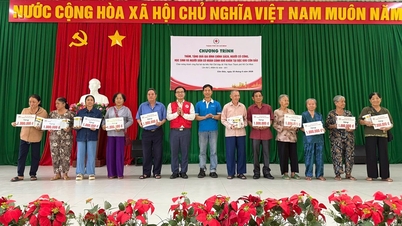 Crucea Roșie din orașul Ho Chi Minh a oferit 110 pachete cadou locuitorilor din Zona Specială Con Dao.