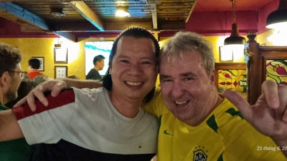 Brazilia a câștigat meciul, iar mulți fani au sărbătorit cu entuziasm la Geneva.