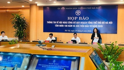 Hanoi mengumumkan peluncuran Rencana Induk Kota Ibu Kota dengan visi 100 tahun.