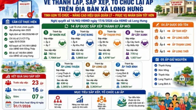 Dong Thap: Po rozsáhlé reorganizaci bylo zredukováno 410 čtvrtí a osad.
