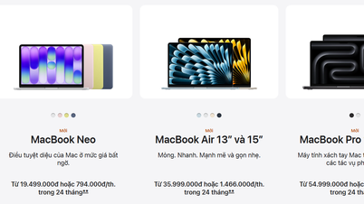 Die Preise für iPads und MacBooks steigen in Vietnam um Millionen von Dong.