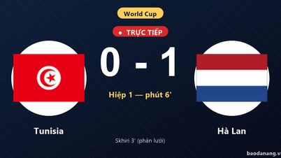 ट्यूनीशिया बनाम नीदरलैंड लाइव: नीदरलैंड 1-0 से आगे