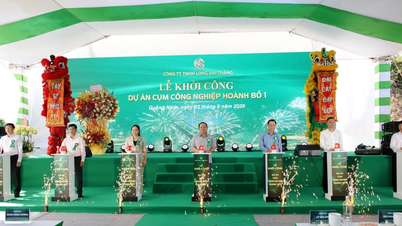 Pembangunan dimulai pada klaster industri senilai lebih dari 1,4 triliun VND di Quang Ninh.