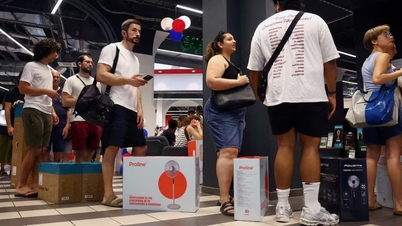 Az európaiak a nagy hőség miatt rohannak ventilátorokat és légkondicionálókat vásárolni.
