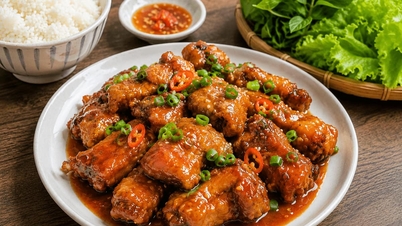 Simple recipe for pork ribs in tamarind sauce, a delicious dish for the whole family.