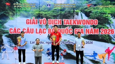 Zespół Lam Dong Taekwondo zajął drugie miejsce w klasyfikacji generalnej Krajowych Klubowych Mistrzostw Taekwondo 2026.