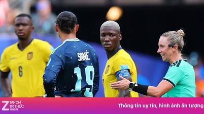 Une scène déroutante du match Allemagne-Équateur.
