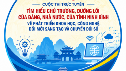 Cuộc thi trực tuyến “Tìm hiểu chủ trương, đường lối của Đảng, Nhà nước, của tỉnh Ninh Bình về phát triển khoa học, công nghệ, đổi mới sáng tạo và chuyển đổi số”
