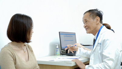 Tomografia computerizzata ad alta velocità per tutto il corpo presso l'ospedale internazionale Thang Long Lac Viet.