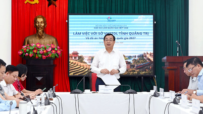 Directorul Nguyen Trung Khanh a prezidat o reuniune privind Anul Național al Turismului - Proiectul Quang Tri 2027.