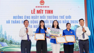 វិស័យអប់រំ​បាន​បើក​យុទ្ធនាការ​ខែ​សកម្មភាព​បរិស្ថាន​ឆ្នាំ 2026។