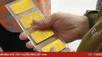 Giá vàng tăng 600.000 đồng/lượng