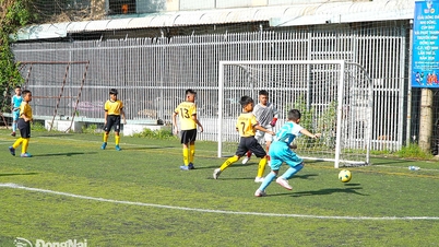 21e Dong Nai - CP Vietnam Krant en Radio & Televisie Beker Kindervoetbaltoernooi: Kwalificatieronde Groep 1 officieel van start gegaan