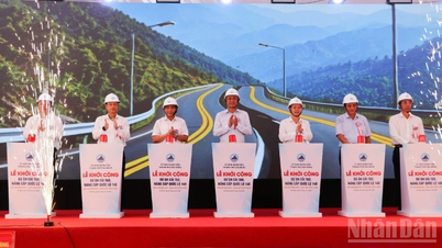 Da Nang start met het project voor de renovatie en verbetering van de nationale snelweg 14D, met een totale investering van meer dan 4.500 miljard VND.