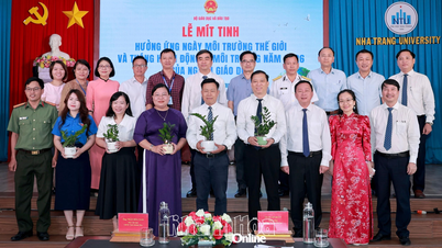 Ngành giáo dục: Mít tinh hưởng ứng Ngày Môi trường thế giới và Tháng hành động vì môi trường
