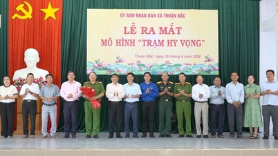 ឃុំ Thuan Bac បានដាក់ឲ្យដំណើរការគំរូ "ស្ថានីយ៍នៃក្តីសង្ឃឹម"។