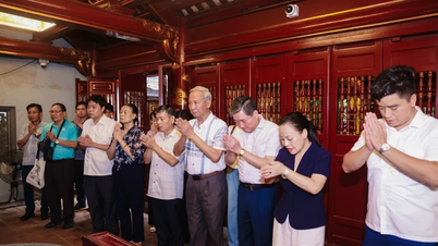 Feltundersøgelse udført som forberedelse til seminaret "Præsident Ho Chi Minh og Hung-templets nationale særlige historiske relikviested"