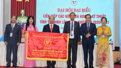 Pan Hoang Dinh Can byl zvolen předsedou Svazu vědeckých a technických asociací provincie.