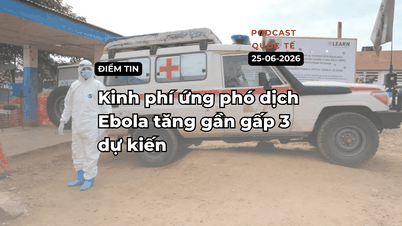 [Podcast] Notícias Mundiais de 26 de junho: Orçamento para resposta ao Ebola quase triplica em relação à previsão inicial.