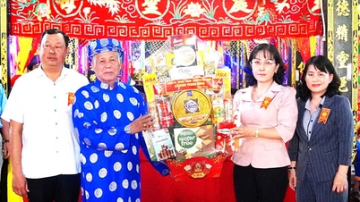 ビンタインドン共同寺院でのキーエン祭り