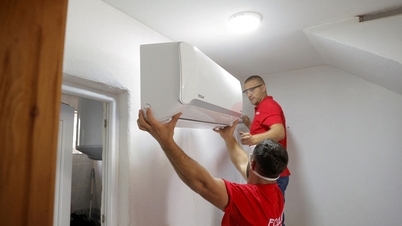 חברות מיזוג אוויר אסייתיות גורפות כסף מחום שובר שיאים באירופה.