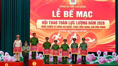 Slavnostní zakončení All-Force Sports Festivalu 2026 - Cao Bang Online Newspaper