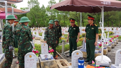 Quang Tri eyaleti, 22.500 şehit mezarının bilgilerinin örnekleme ve dijitalleştirme işlemlerini tamamlamak için çaba sarf ediyor.