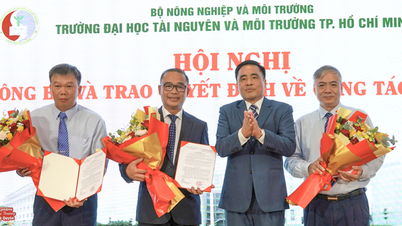 Bổ nhiệm Hiệu trưởng và Phó hiệu trưởng Trường đại học Tài nguyên và Môi trường TP.HCM