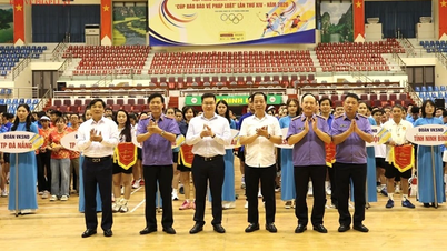 제14회 인민검찰 스포츠 축제 '법수호신문배' 개막식