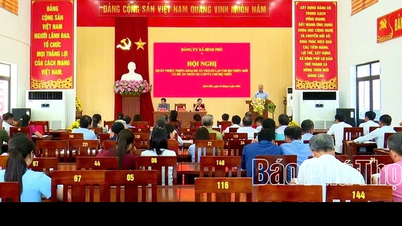 La comuna de Binh Phu está llevando a cabo la reorganización y el establecimiento de nuevas secciones del Partido en las aldeas.
