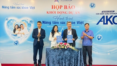 Ra mắt dự án "Hành trình nâng tầm sức khỏe Việt"