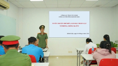 Aducerea legii în fabricile și atelierele din Tay Ninh.