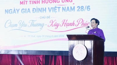 Giornata della famiglia vietnamita 2026: diffondere amore, coltivare la felicità.
