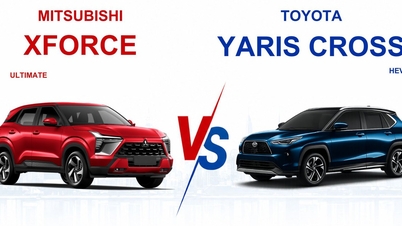 Med en prisskillnad på 8 miljoner VND, ska du välja Mitsubishi Xforce eller Toyota Yaris Cross?