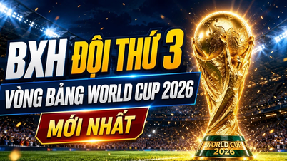 Classificação atualizada das seleções que terminaram em terceiro lugar na fase de grupos da Copa do Mundo de 2026.